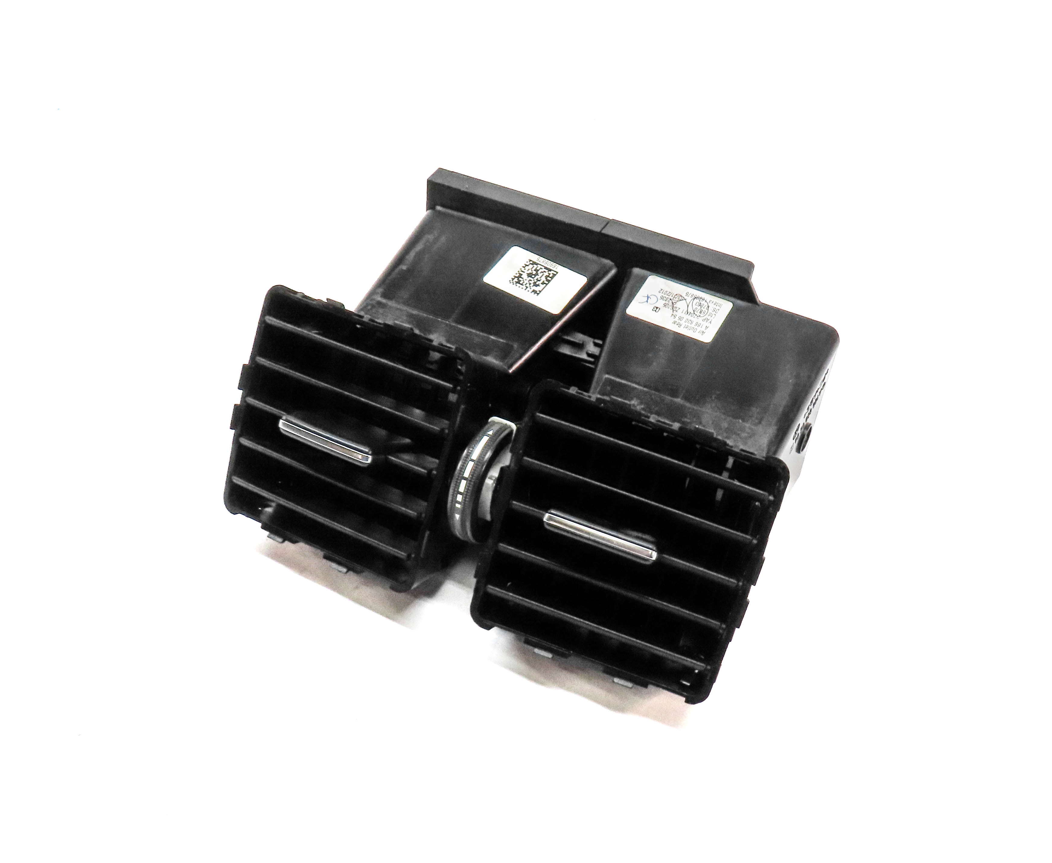 12 MERCEDES ML350 (W166) REAR CENTER CONSOLE HEAT AIR AC HVAC DUAL VENT (Black) — exact item pictured